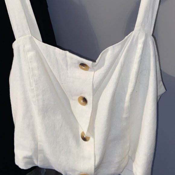 White Tank Top - Picture 1 of 3